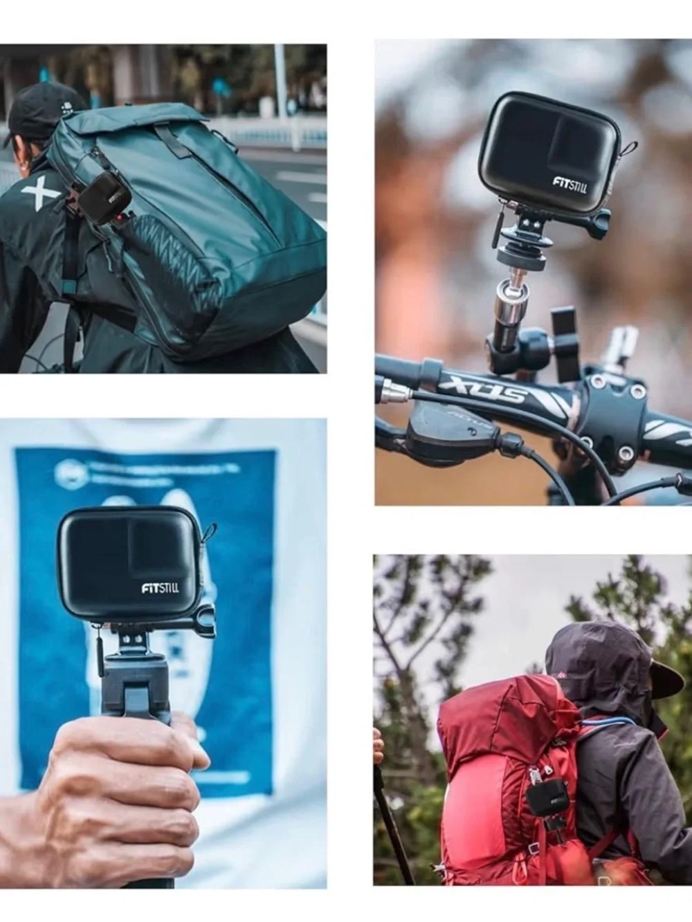 GoPro accessories 3x sanDisk extreme 256 microSD cards